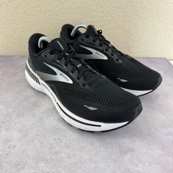 Brooks Adrenaline GTS 23 Mens 12 D Shoes Black 1103911D004 Running Walking Gym